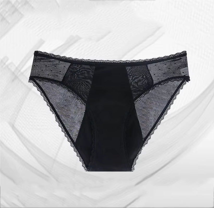 Four Layers of Leak-Proof Physiological Period Menstrual Panties for Women Underwearantibacterial Briefs Breathable Pants